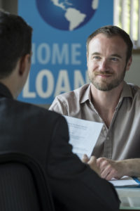 man applying for home loans