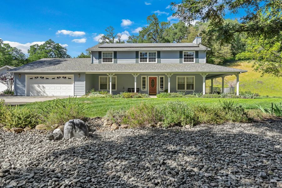 A home in the Shasta County countryside that Chris Lamm financed despite a large tax burden from one of the borrowers