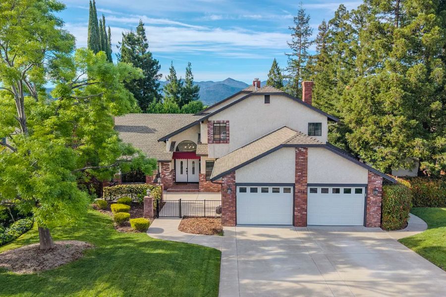 An upscale home in Redding that has an out of state co-borrower on the mortgage